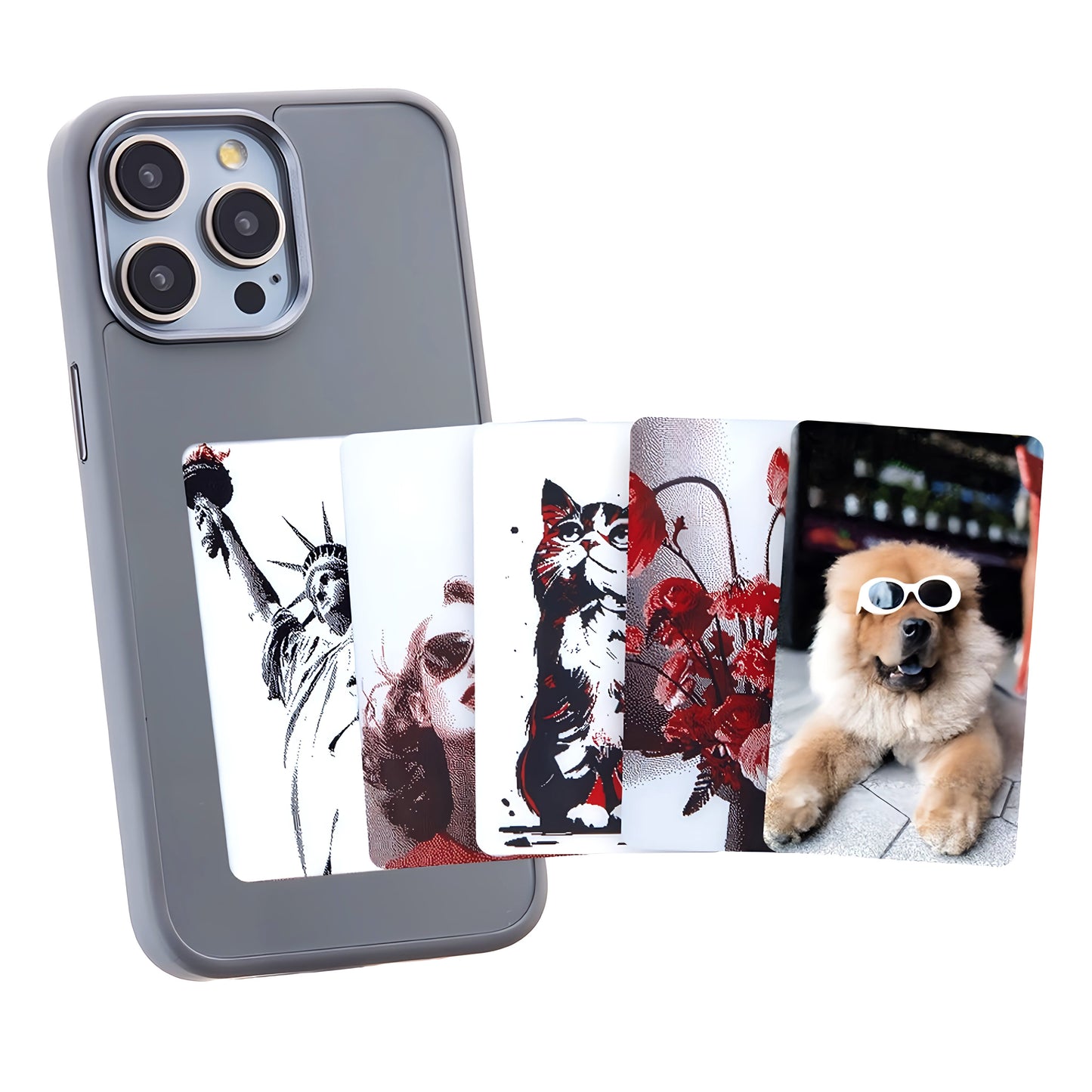 Shockproof iPhone 14 case with reinforced corners and an E-Ink info display | Cazebox