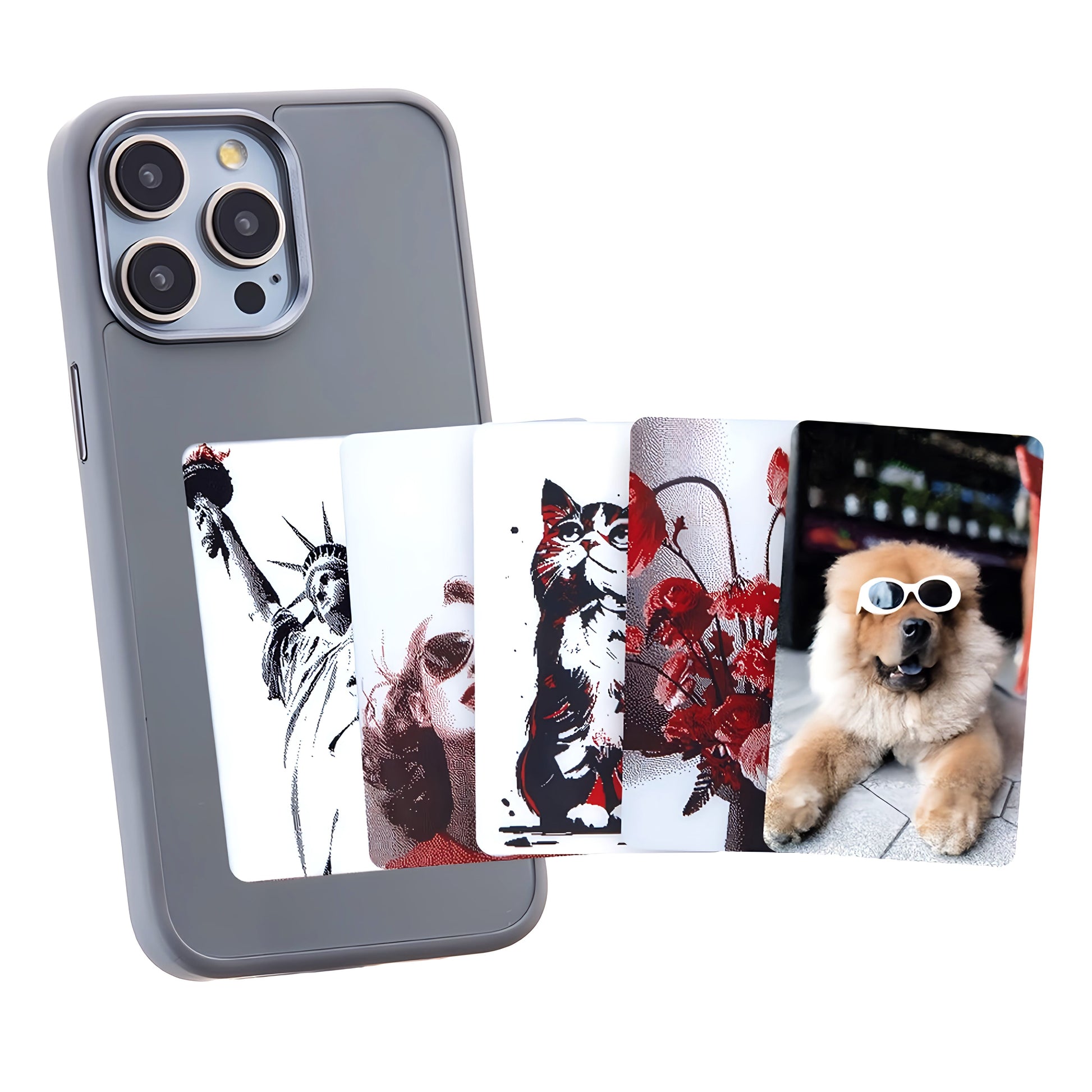 Shockproof iPhone 14 case with reinforced corners and an E-Ink info display | Cazebox